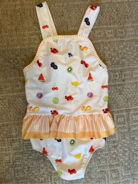 NWOT Sal & Pimenta fruit swimsuit size 8